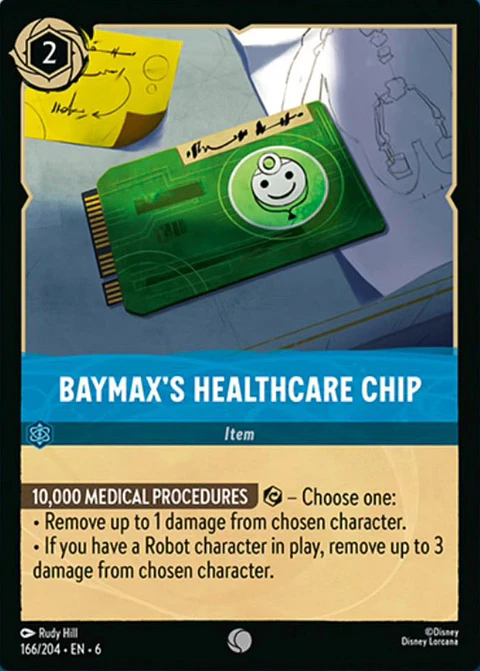 Baymax's Healthcare Chip - 166/204 - Common *6