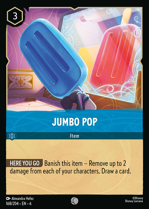 Jumbo Pop - 168/204 - Common *6