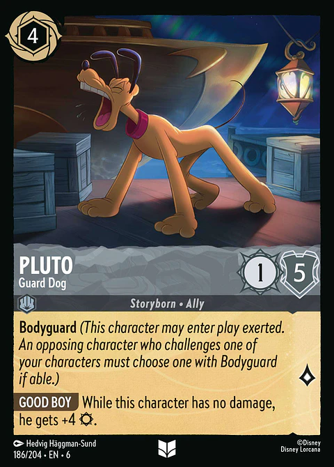 Pluto - Guard Dog - 186/204 - Uncommon *6