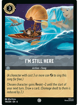 I'm Still Here - 196/204 - Common *6