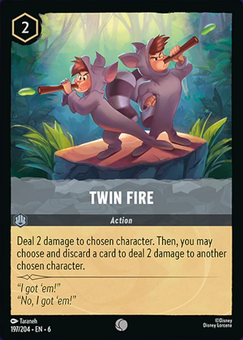 Twin Fire - 197/204 - Common *6