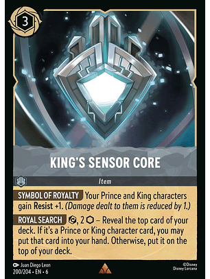King's Sensor Core - 200/204 - Rare *6