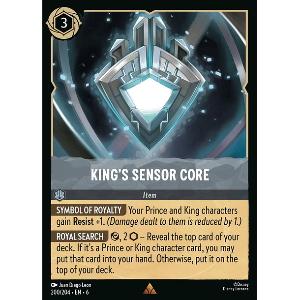 King's Sensor Core - 200/204 - Rare *6