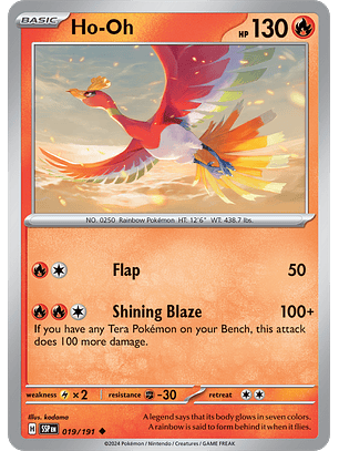 Ho - Oh - 019/191 - Uncommon - SSP