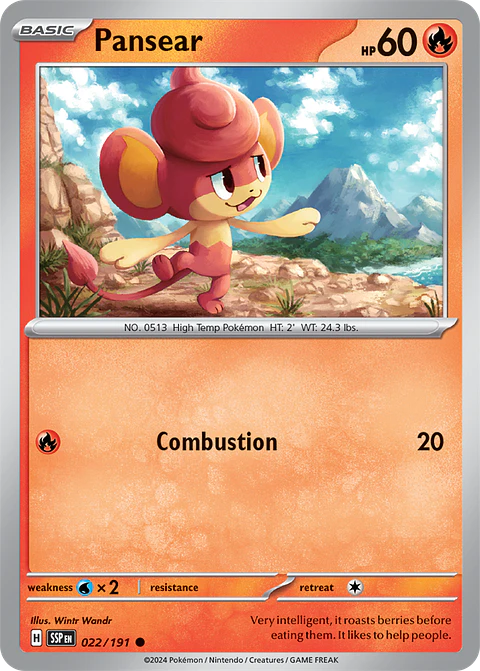 Pansear - 022/191 - Uncommon - SSP 
