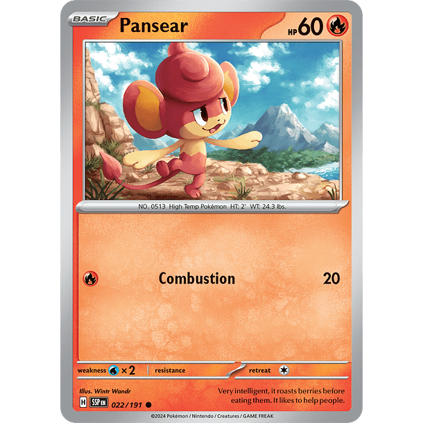 Pansear - 022/191 - Uncommon - SSP 