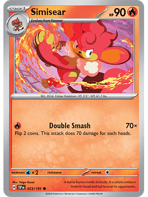 Simisear - 023/191 - Common - SSP 