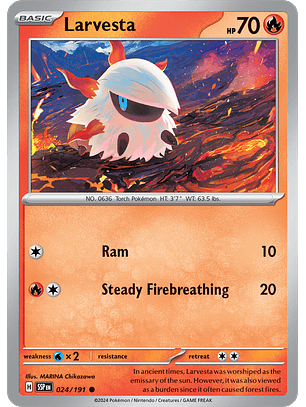 Larvesta - 024/191 - Common - SSP 