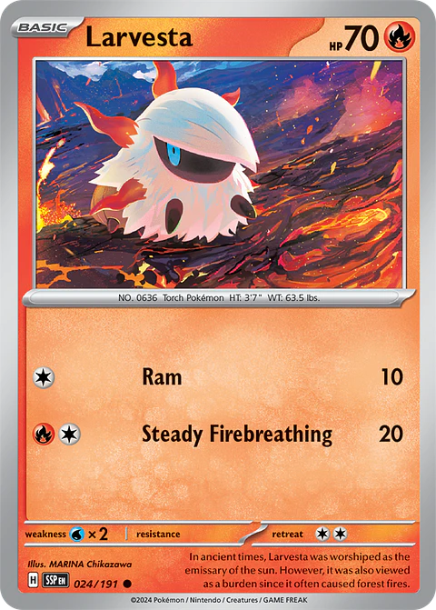 Larvesta - 024/191 - Common - SSP 
