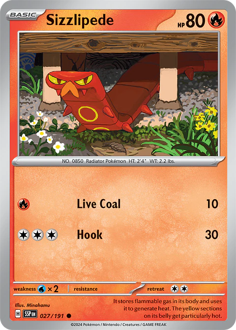 Sizzlipede - 027/191 - Common - SSP 