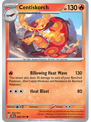 Centiskorch - 28/191 - Common - SSP 