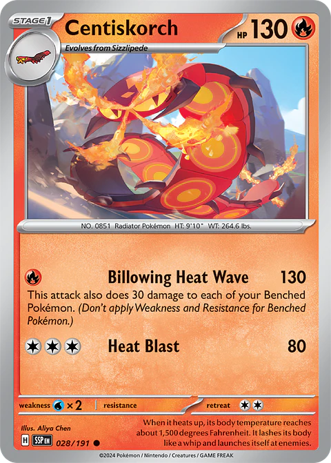 Centiskorch - 28/191 - Common - SSP 