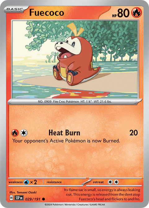 Fuecoco - 029/191 - Common - SSP 