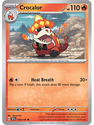 Crocalor - 030/191 - Common - SSP 