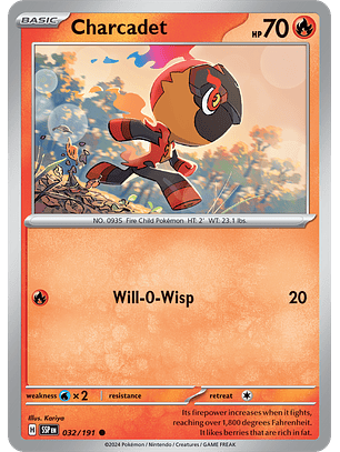 Charcadet - 032/191 - Common - SSP 