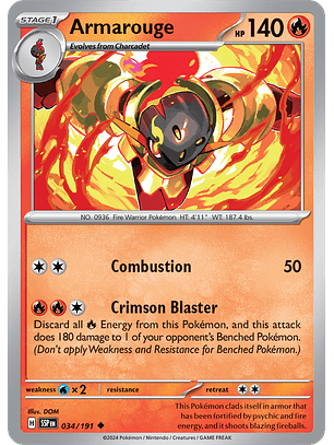 Armarouge - 034/191 - Uncommon - SSP 