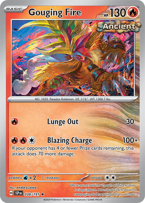 Gouging Fire - 038/191 - Rare - SSP 