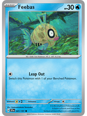 Feebas - 041/191 - Common - SSP 
