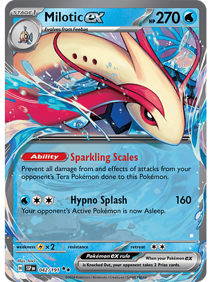 Milotic ex - 042/191 - Double Rare - SSP 