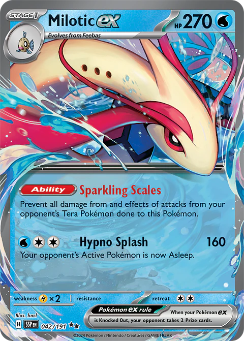 Milotic ex - 042/191 - Double Rare - SSP 