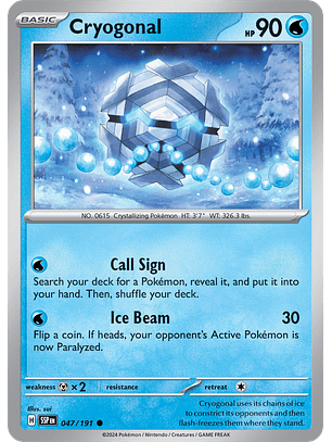 Cryogonal - 047/191 - Common - SSP 