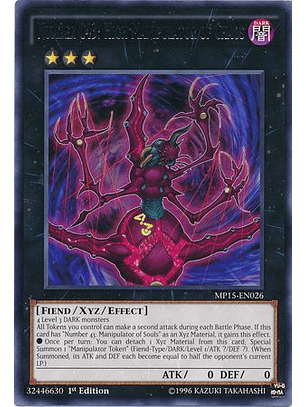 Number C43: High Manipulator of Chaos - MP15-EN026 - Rare 