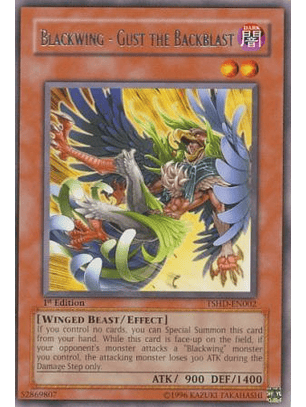 Blackwing - Gust the Backblast - TSHD-EN002 - Rare