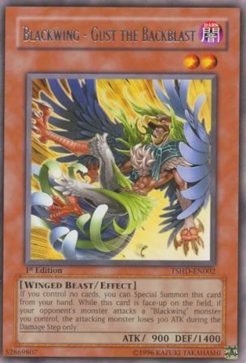 Blackwing - Gust the Backblast - TSHD-EN002 - Rare