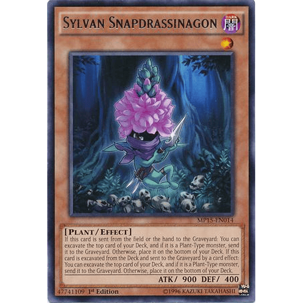 Sylvan Snapdrassinagon - MP15-EN014 - Rare