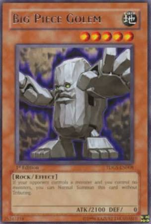 Big Piece Golem - TDGS-EN008 - Rare 1