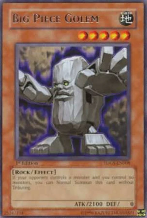 Big Piece Golem - TDGS-EN008 - Rare