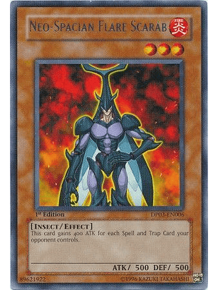 Neo-Spacian Flare Scarab - DP03-EN006 - Rare