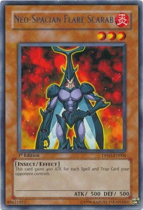 Neo-Spacian Flare Scarab - DP03-EN006 - Rare