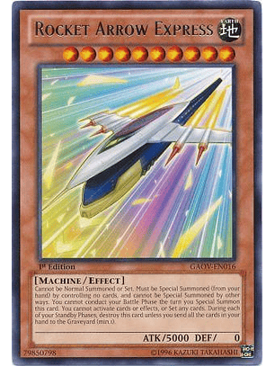 Rocket Arrow Express - GAOV-EN016 - Rare