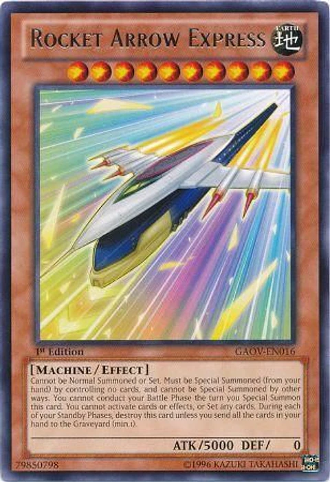 Rocket Arrow Express - GAOV-EN016 - Rare
