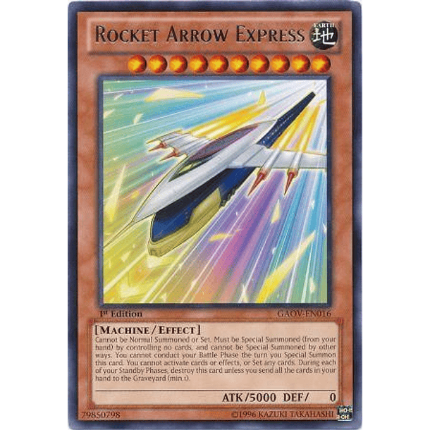 Rocket Arrow Express - GAOV-EN016 - Rare
