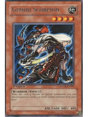 Gemini Scorpion - SOVR-EN085 - Rare