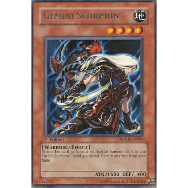 Gemini Scorpion - SOVR-EN085 - Rare