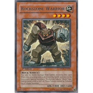 Rockstone Warrior - DP09-EN006 - Rare