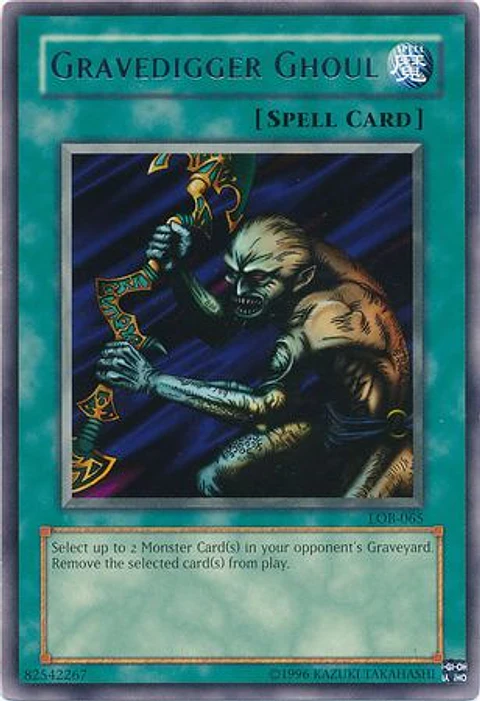 Gravedigger Ghoul - LOB-065 - Rare 