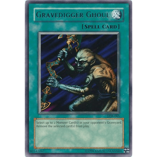 Gravedigger Ghoul - LOB-065 - Rare 