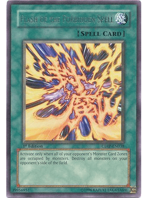 Flash of the Forbidden Spell - CDIP-EN038 - Rare 