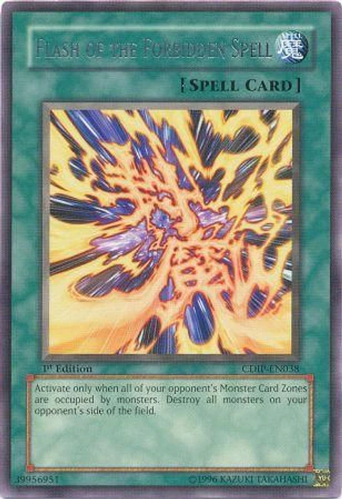 Flash of the Forbidden Spell - CDIP-EN038 - Rare 