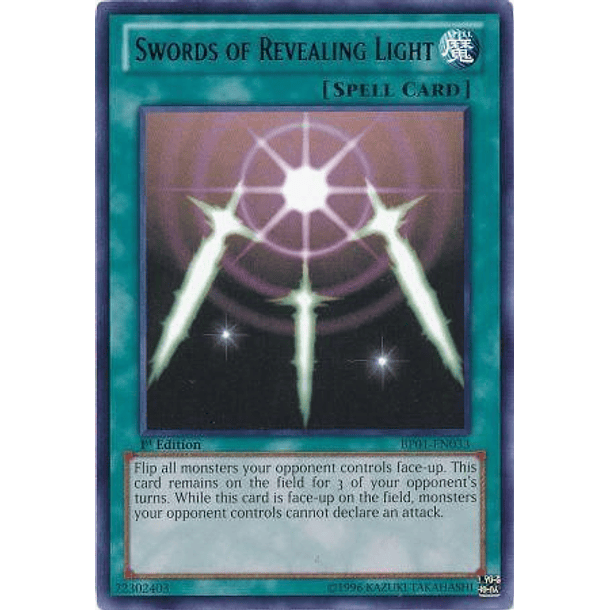 Swords of Revealing Light - BP01-EN033 - Rare