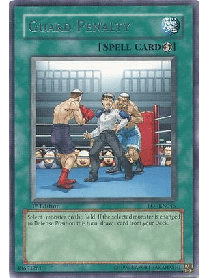 Guard Penalty - EOJ-EN045 - Rare 