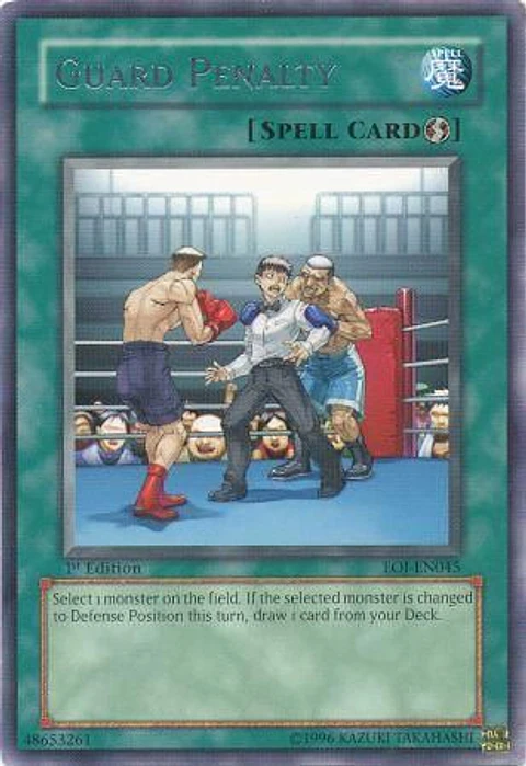 Guard Penalty - EOJ-EN045 - Rare 