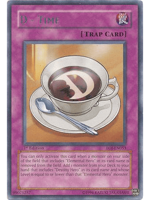 D - Time - EOJ-EN053 - Rare