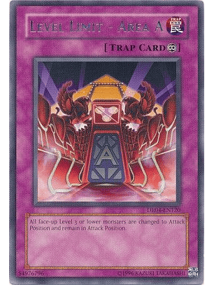 Level Limit - Area A - DR04-EN120 - Rare
