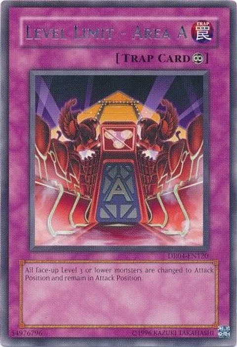 Level Limit - Area A - DR04-EN120 - Rare