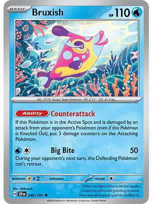 bruxish - 049/191 - Uncommon - SSP 
